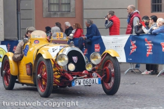 Motori - La Mille miglia a Viterbo