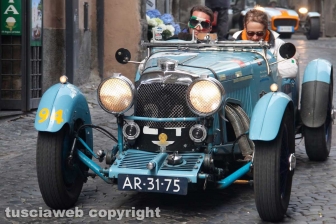 Motori - La Mille miglia a Viterbo
