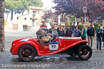 Motori - La Mille miglia a Viterbo