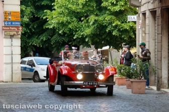 Motori - La Mille miglia a Viterbo