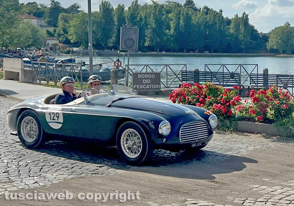 La Mille miglia a Viterbo e Marta - Le mitiche auto d'epoca