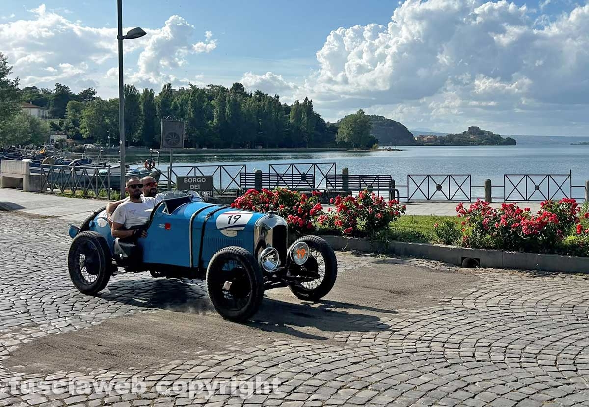 La Mille miglia a Viterbo e Marta - Le mitiche auto d'epoca
