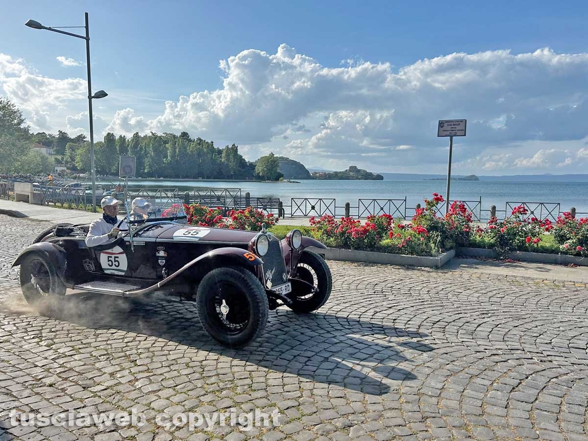 La Mille miglia a Viterbo e Marta - Le mitiche auto d'epoca