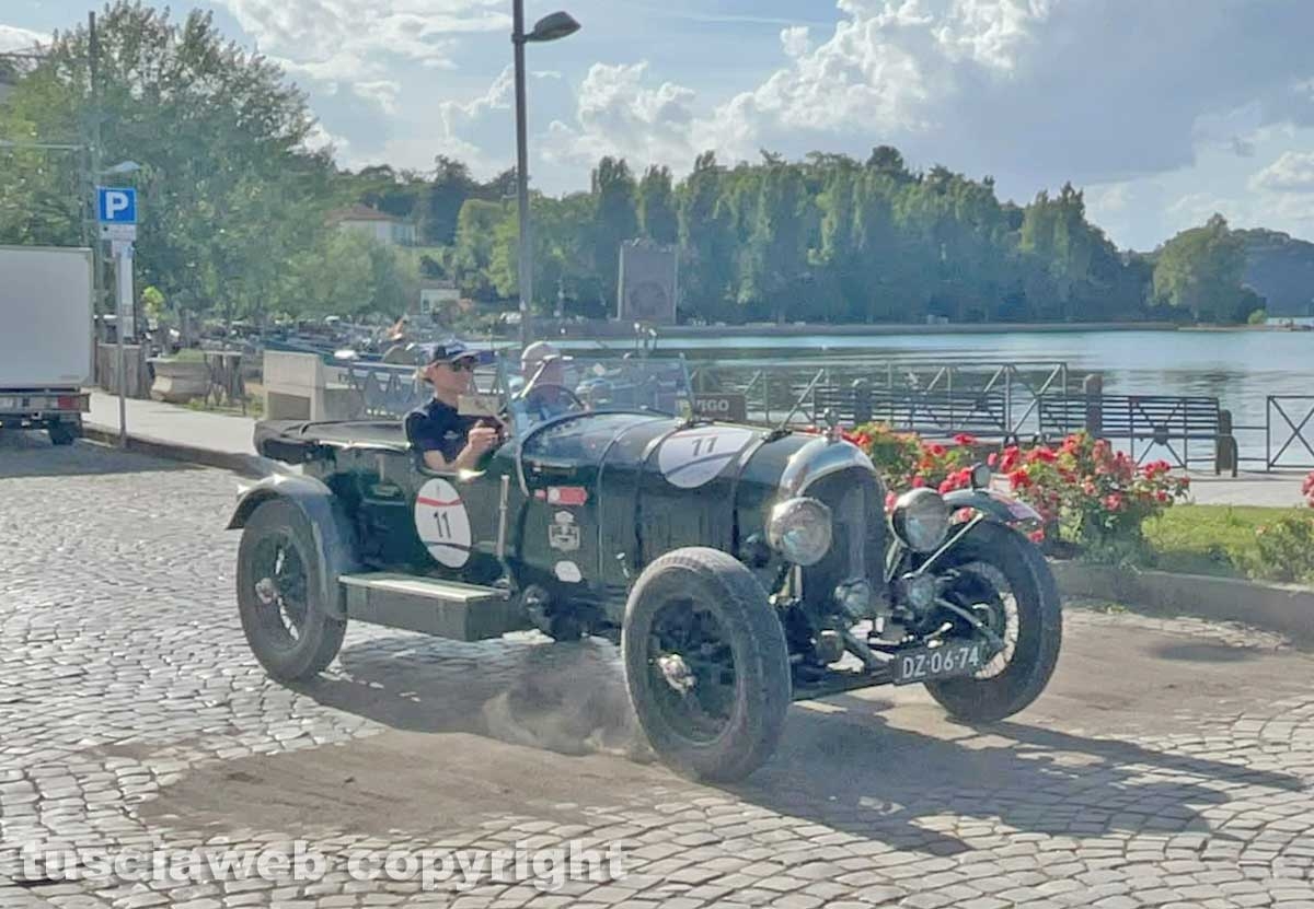La Mille miglia a Viterbo e Marta - Le mitiche auto d'epoca