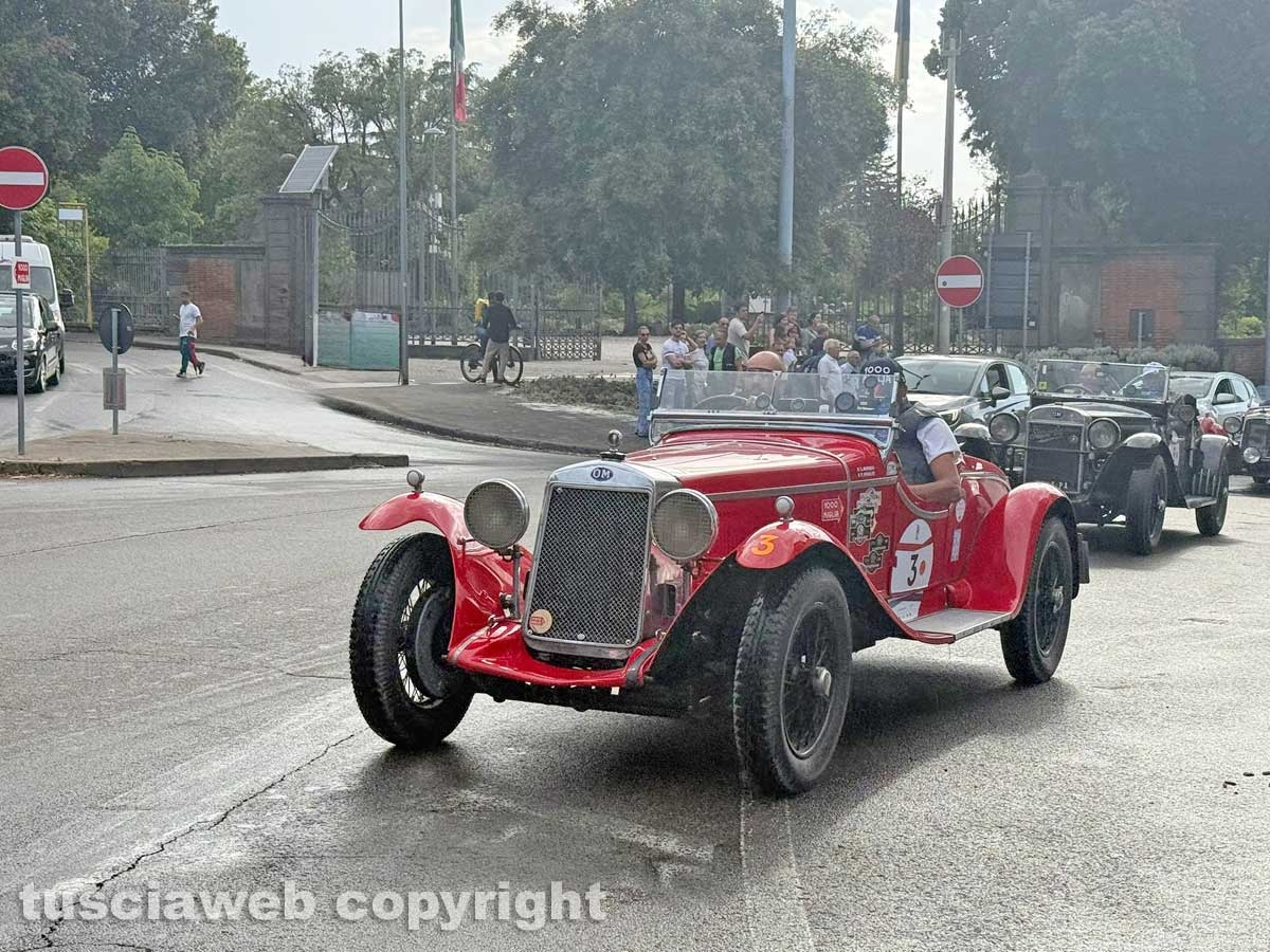 La Mille miglia a Viterbo e Marta - Le mitiche auto d'epoca