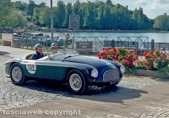 La Mille miglia a Viterbo e Marta - Le mitiche auto d'epoca