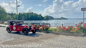 La Mille miglia a Viterbo e Marta - Le mitiche auto d'epoca