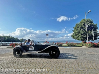 La Mille miglia a Viterbo e Marta - Le mitiche auto d'epoca