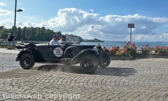La Mille miglia a Viterbo e Marta - Le mitiche auto d'epoca