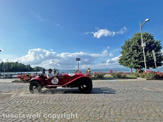La Mille miglia a Viterbo e Marta - Le mitiche auto d'epoca