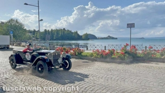 La Mille miglia a Viterbo e Marta - Le mitiche auto d'epoca