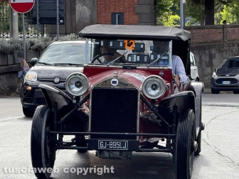 La Mille miglia a Viterbo e Marta - Le mitiche auto d'epoca