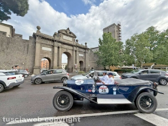 La Mille miglia a Viterbo e Marta - Le mitiche auto d'epoca