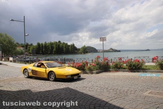 Marta - La Mille miglia sfreccia sul lago di Bolsena