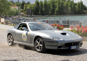 Marta - La Mille miglia sfreccia sul lago di Bolsena