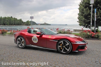 Marta - La Mille miglia sfreccia sul lago di Bolsena