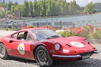 Marta - La Mille miglia sfreccia sul lago di Bolsena