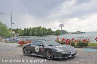 Marta - La Mille miglia sfreccia sul lago di Bolsena