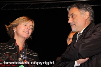 Il sindaco Alessandro Giovagnoli con la ministra Lorenzin