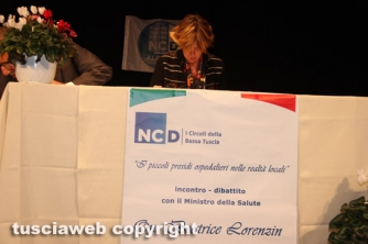 L\'incontro con la ministra Lorenzin