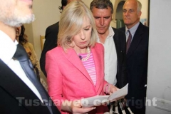 La ministra coi ragazzi dell\'Orioli