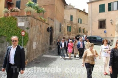 La ministra fuori dall\'Orioli