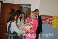 La ministra al liceo scientifico