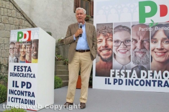Festa democratica - Il sindaco Michelini
