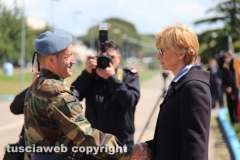 Aeronautica - La ministra Pinotti a Viterbo