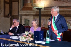 Viterbo - La ministra Stefania Giannini a palazzo dei Priori