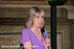 Viterbo - La ministra Stefania Giannini a palazzo dei Priori