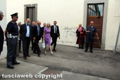 Viterbo - La ministra Stefania Giannini in visita all\'Unitus