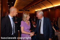 Viterbo - La ministra Stefania Giannini in visita all\'Unitus