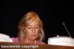 Viterbo - La ministra Stefania Giannini in visita all\'Unitus