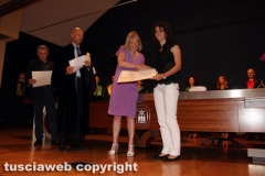 Viterbo - La ministra Stefania Giannini in visita all\'Unitus