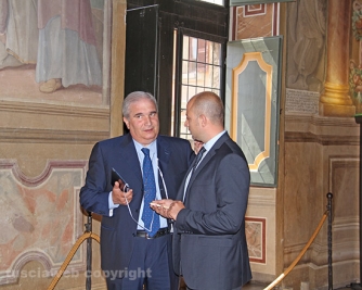 Giuseppe Fioroni e Marco Ciorba