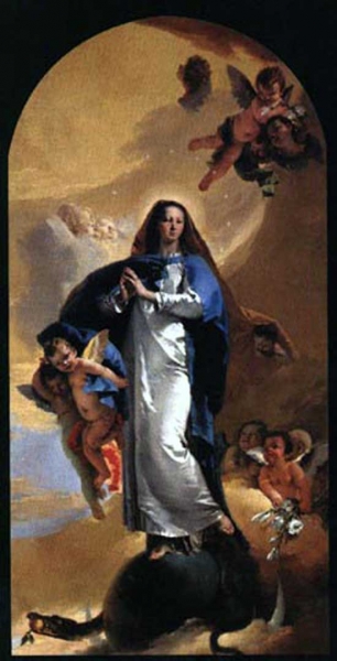 L’Immacolata Concezione di Giambattista Tiepolo