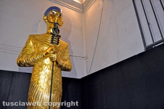 La mostra di Tutankhamon a piazza Fontana grande