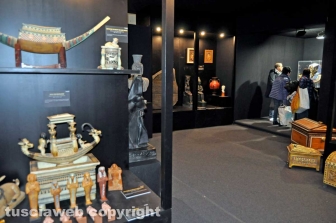 La mostra di Tutankhamon a piazza Fontana grande