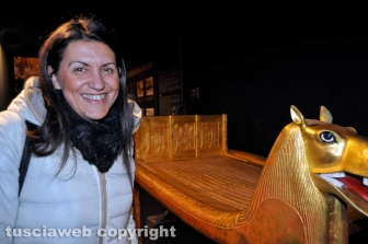 La mostra di Tutankhamon a piazza Fontana grande