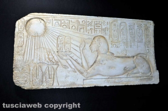 La mostra di Tutankhamon a piazza Fontana grande