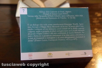 La mostra su Dante