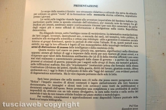 La mostra sulle foibe di Anpi