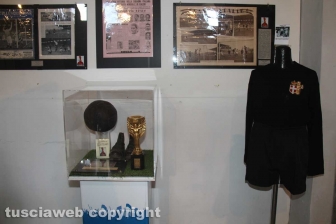 Viterbo - La mostra "Un secolo d'Azzurro"