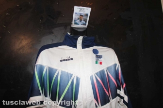 Viterbo - La mostra "Un secolo d'Azzurro"