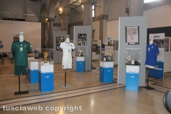 Viterbo - La mostra "Un secolo d'Azzurro"