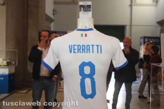 Viterbo - La mostra "Un secolo d'Azzurro"