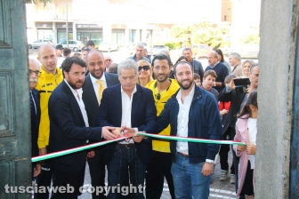 Viterbo - Inaugurazione della mostra "Un secolo d'Azzurro"