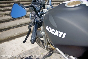 La motobenedizione in piazza San Lorenzo