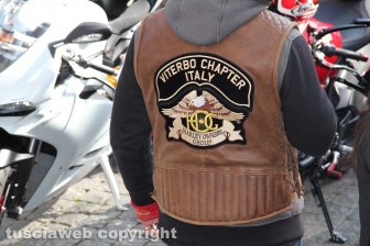 La Motobenedizione in piazza san Lorenzo
